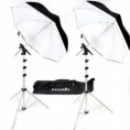 Interfit STR120 Strobies Twin Umbrella Kit