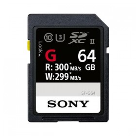 G Series 64GB UHS-II 299 MB/Sec SDHC