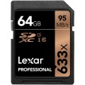 Lexar 64GB UHS-I U1 SDXC 633x Pro